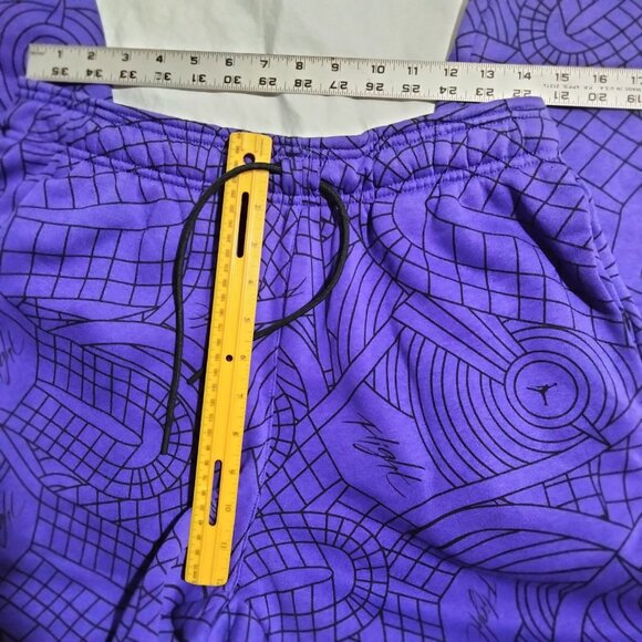 Nike Air Jordan Brooklyn Fleece Jogger Sweatpants Women's Size L NWT DV1447-514 - Picture 2 of 6